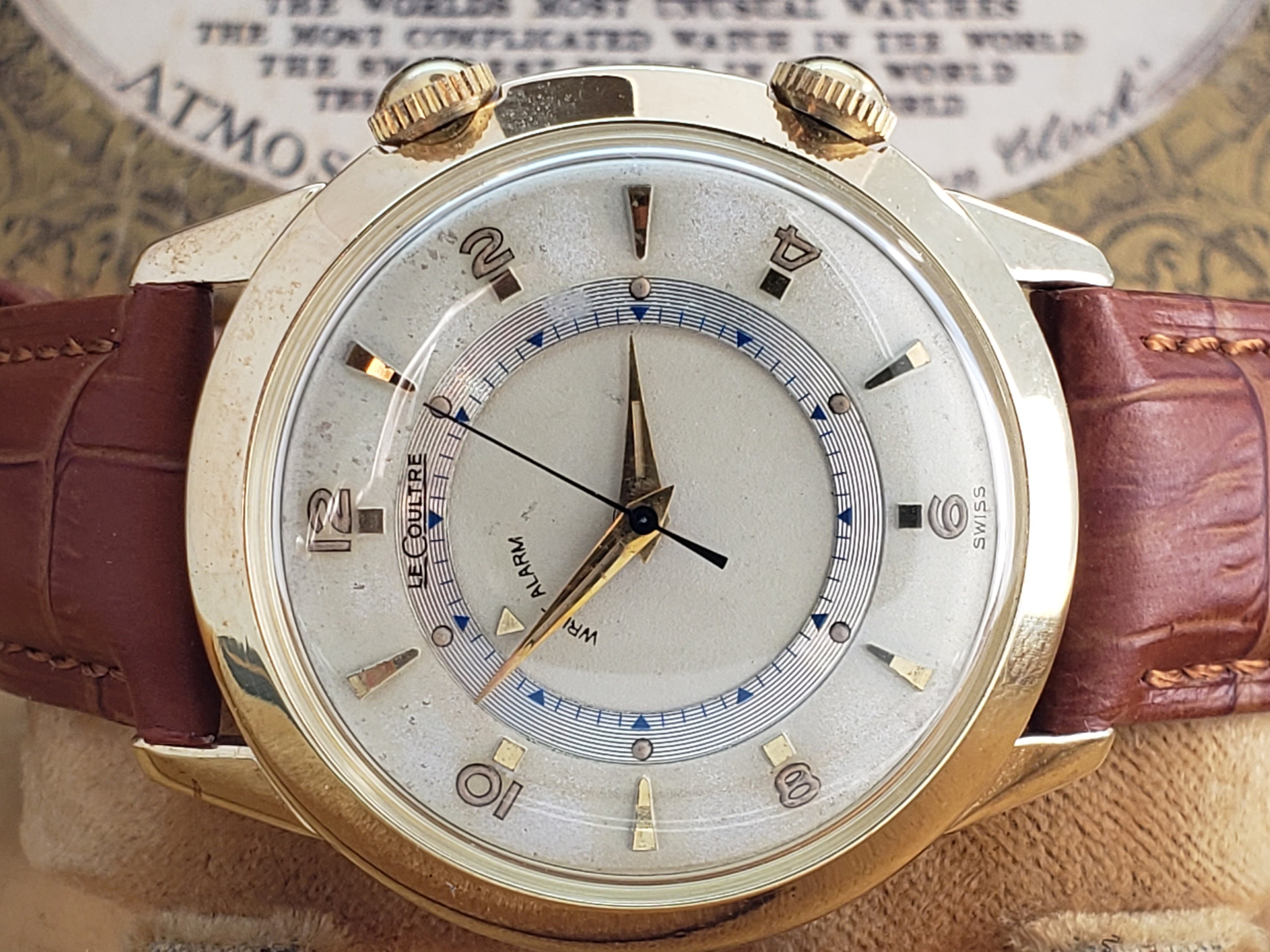 jaeger lecoultre wrist alarm