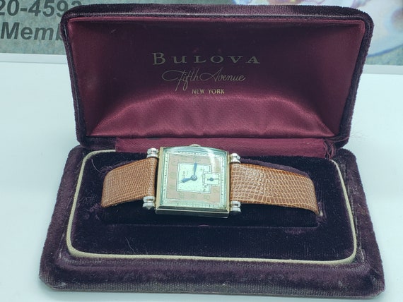 Vintage Bulova Watch 1931 with Bulova Presentation