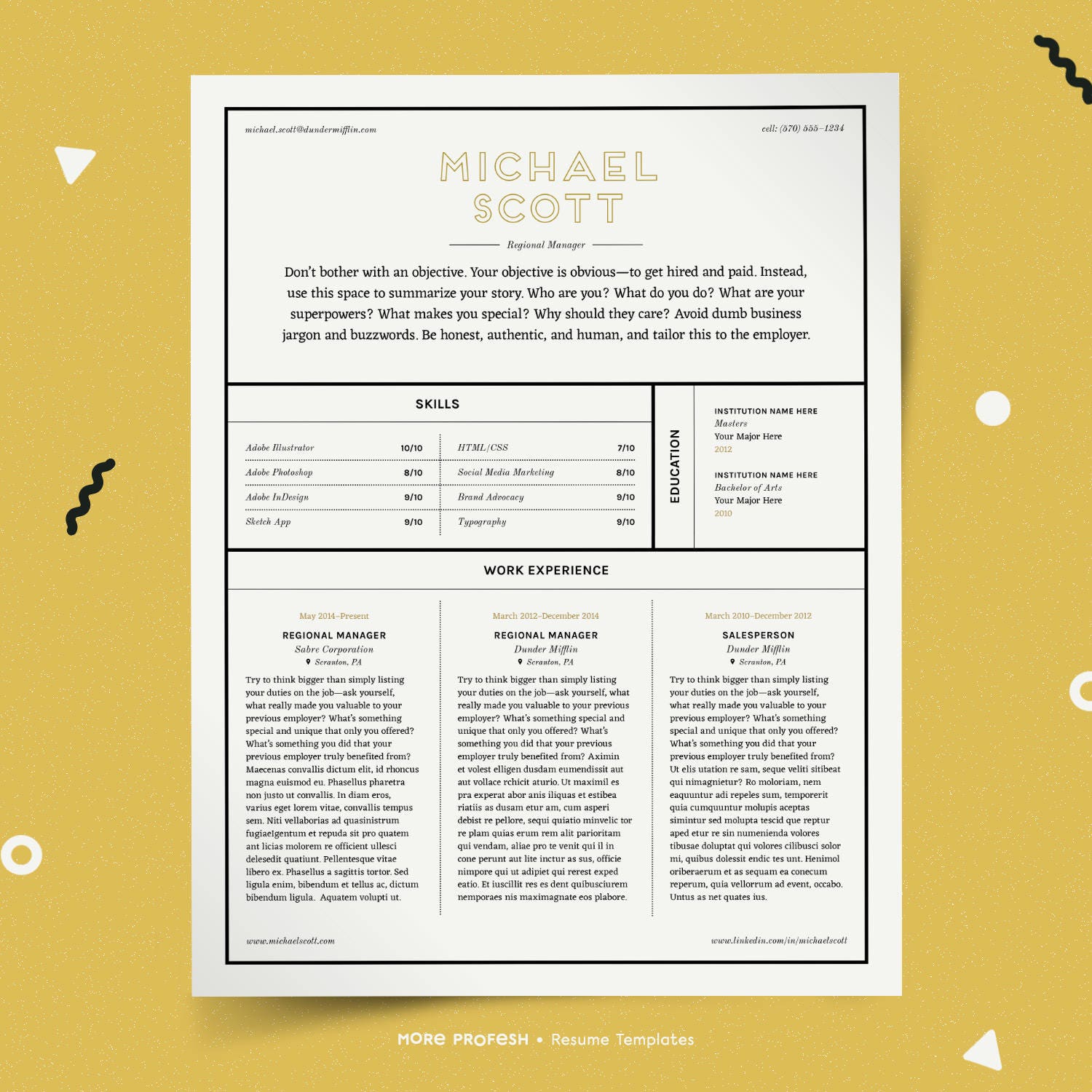 professional resume template classy resume creative resume classy resume template