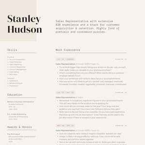 Resume Template Pages | Modern Resume Template | CV Template | Resume Template Word | Resume Modern | Resume for Pages | Resume InDesign image 6