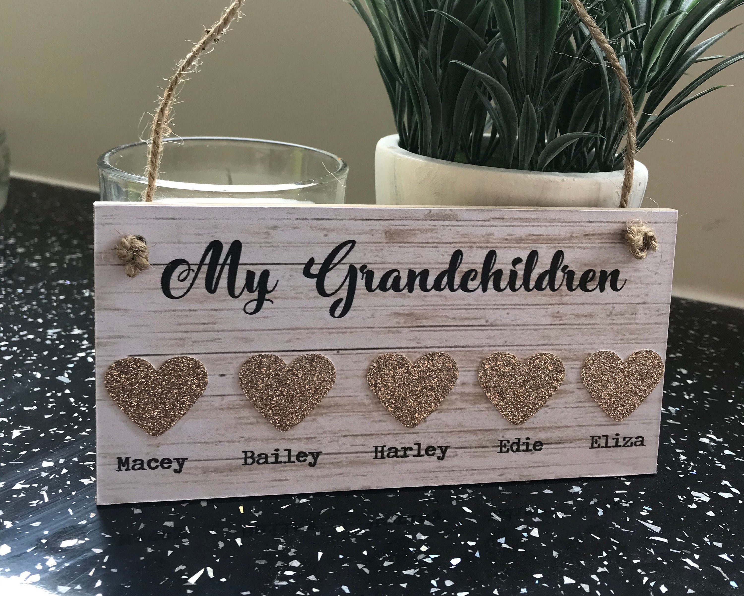 Personalised Nanny Plaque Nanny Gift Gifts for Nanny Grandma Etsy UK