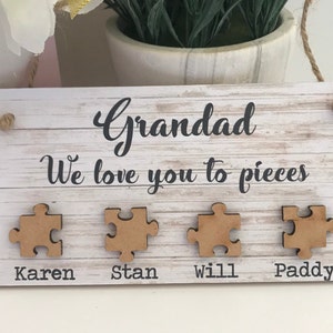 Personalised Gift for Grandad-Grandad Birthday Present-Grandad Gift for Christmas-Grandad Gift from Grandkids-Father's Day Gift for Grandad
