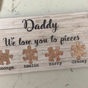 Personalised Father's Day Sign | Custom Dad Print | Birthday gift for Dad Daddy Grandad | Fathers Day Gifts for Dad Grandad | Gift from kids