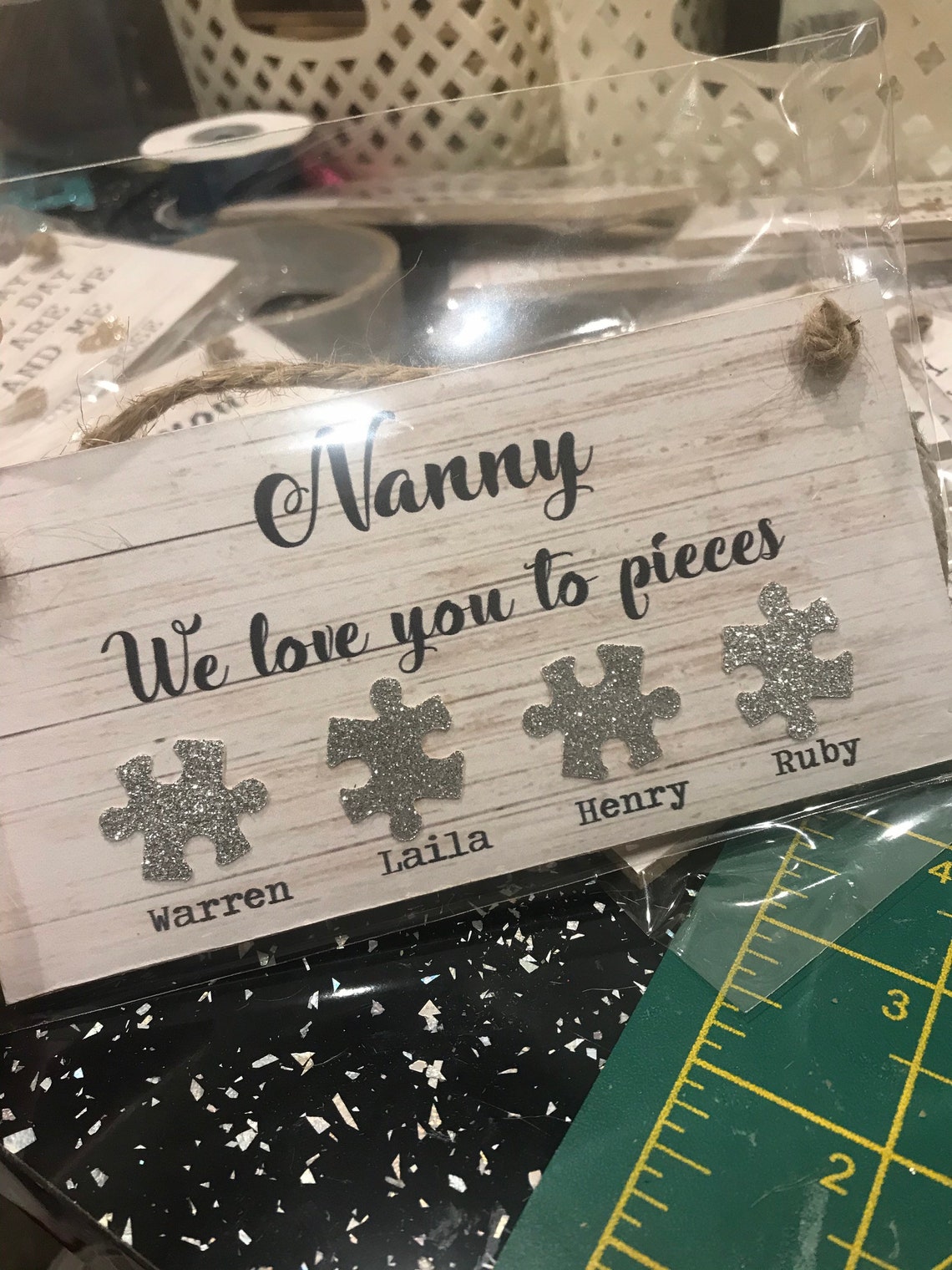 Personalised Nanny Plaque Nanny Gift Gifts for Nanny Grandma Etsy