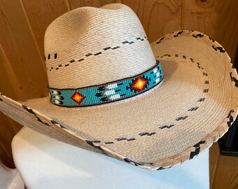 MEELYHOME Western Hat Band Replacement For Cowboy Hat Crochet