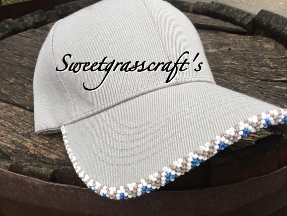 beaded baseball caps