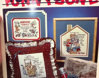1 Tickle your funny bone  cross stitch leaflet