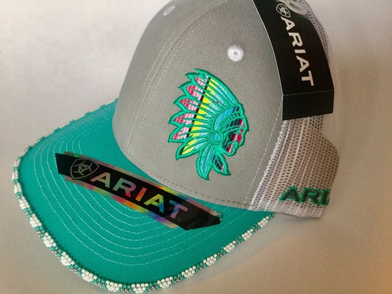 beaded baseball caps