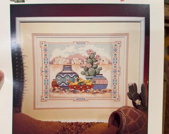 3 Booklets- Native America Southwestern Cross Stitch pattern booklets