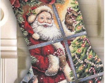Santa counted cross stitch kit-NEW UNOPENED