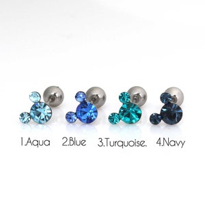 Mickey stud earrings