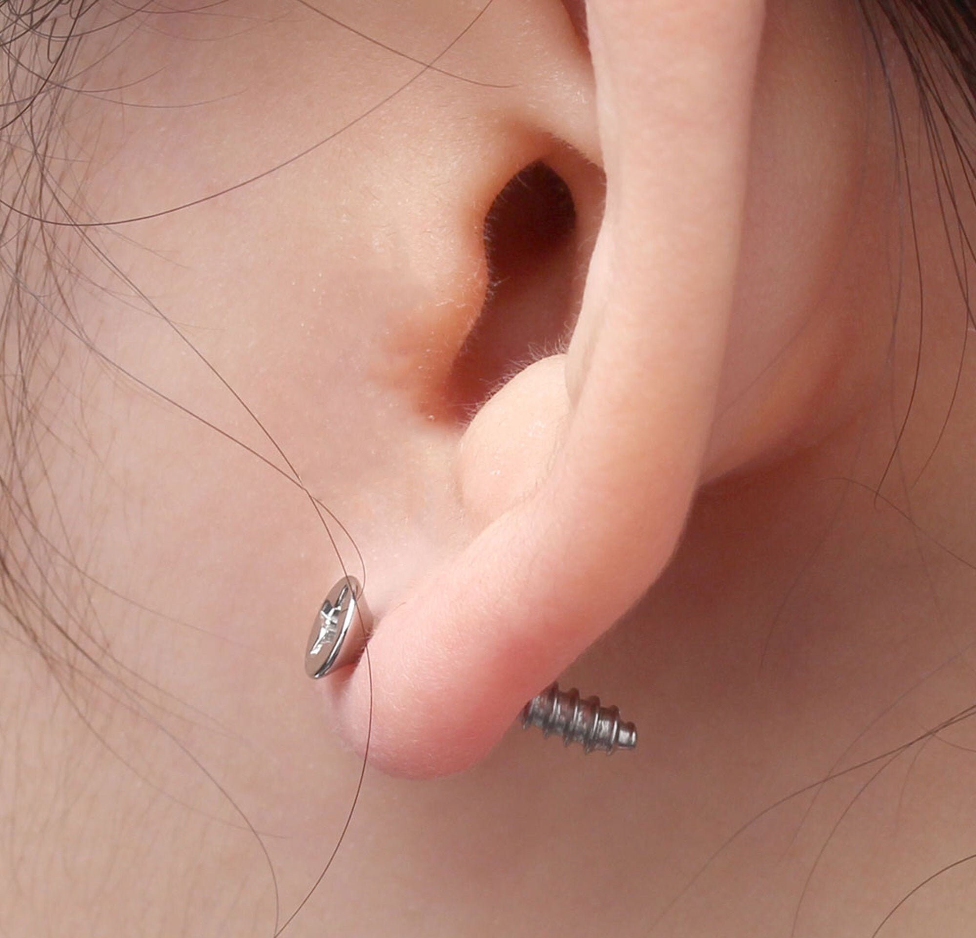 4-Pairs Screw Earring Backs for Diamond Stud Earrings, Stering Silver  Threaded Screw On Earring Back, Hypoallergenic Secure Earring Screw Backs  Replacement Post Sizes .032 