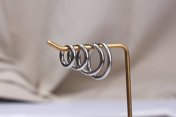 [MAMA CASAR] AVIROD Hoop Unbalanced Earrings★BTS★ Bts Jimin Earrings Hoop Cross Drop Earrings Bts Earrings