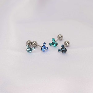 Mickey stud earrings