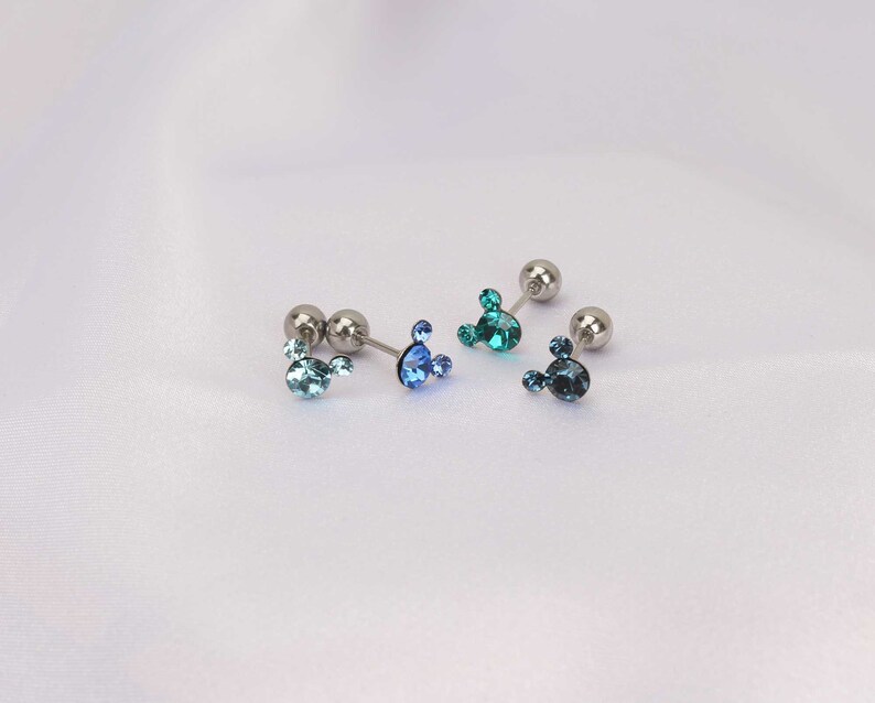Mickey stud earrings