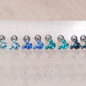 Mickey stud earrings