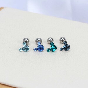 Mickey stud earrings