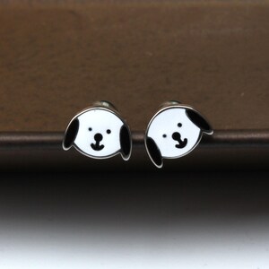 Dog earrings 20G cute dog stud earrings dog lover Cute Dog Earrings – Adorable Pet-Inspired Jewelry for Dog Lovers pet earrings