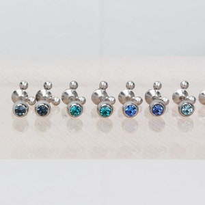 Mickey stud earrings