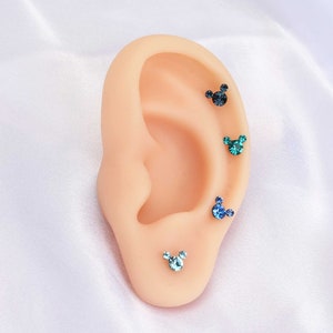 Mickey stud earrings