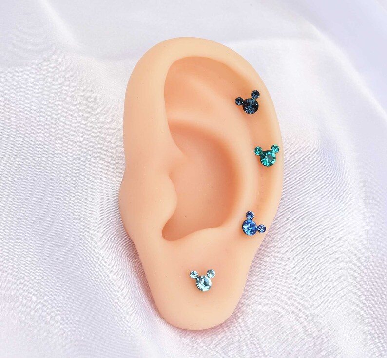 Mickey stud earrings