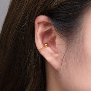 Ear cuff no piercing l sterling silver ear cuff conch cuff   silver cartilage cuff non pierced   silver gold rose goldwrap cuff earring