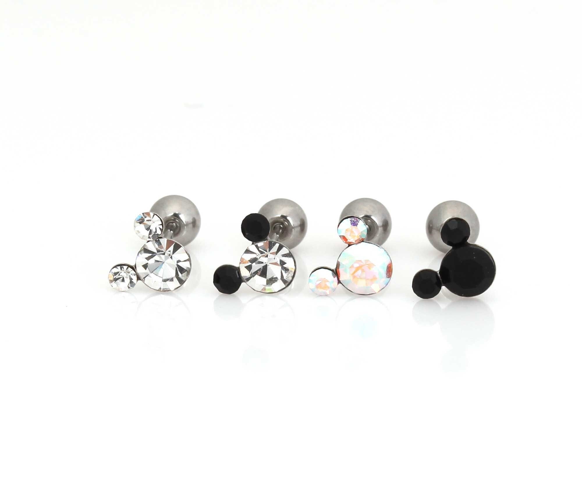Disney screw back best sale earrings