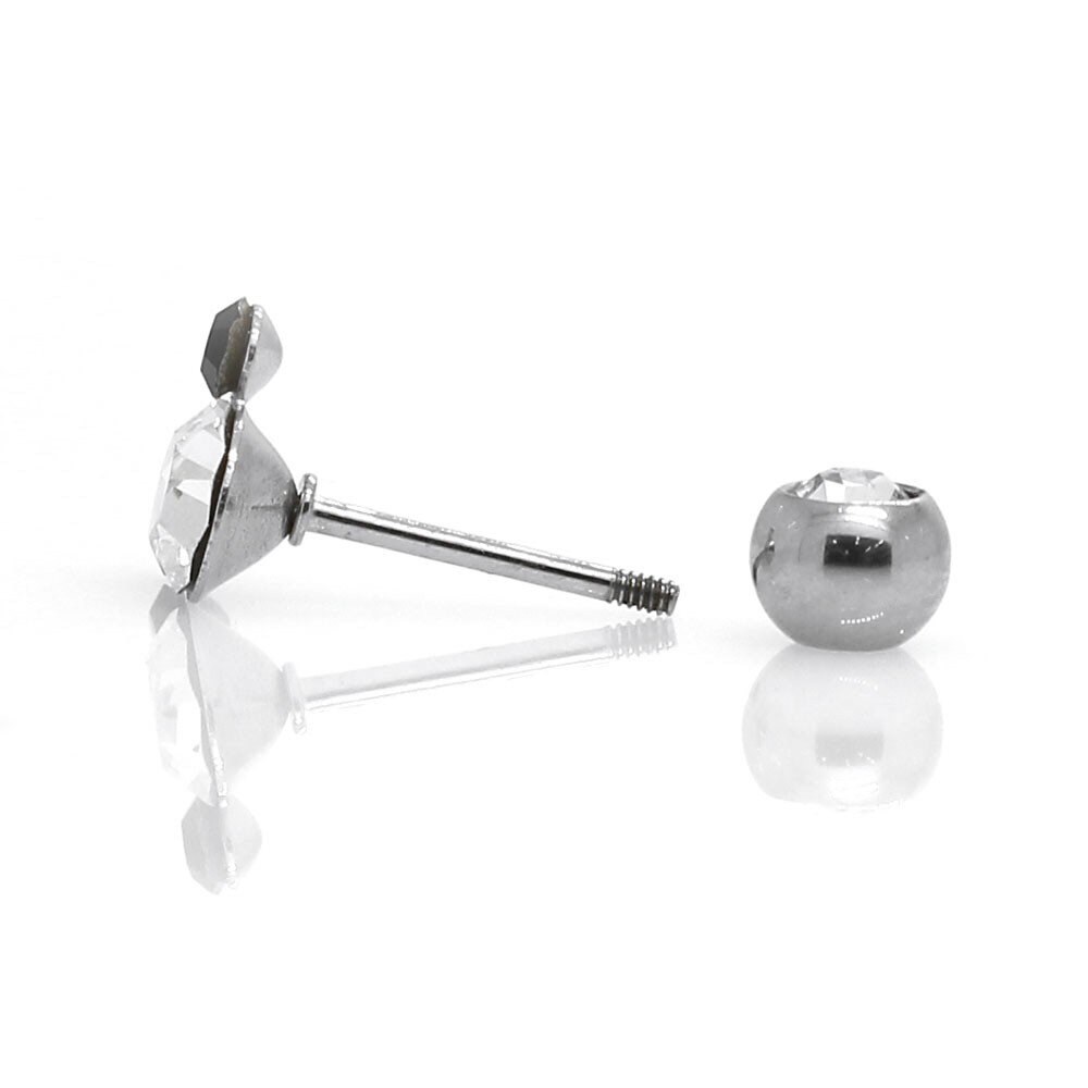 Mickey mouse screw back earrings Clearance