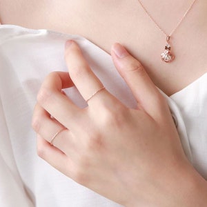 Rose gold Ring for women