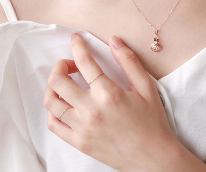 Rose gold Ring for women
