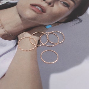 Rose gold Ring for women