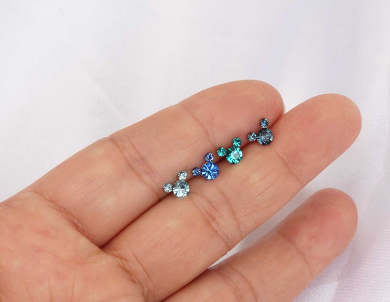 Mickey stud earrings