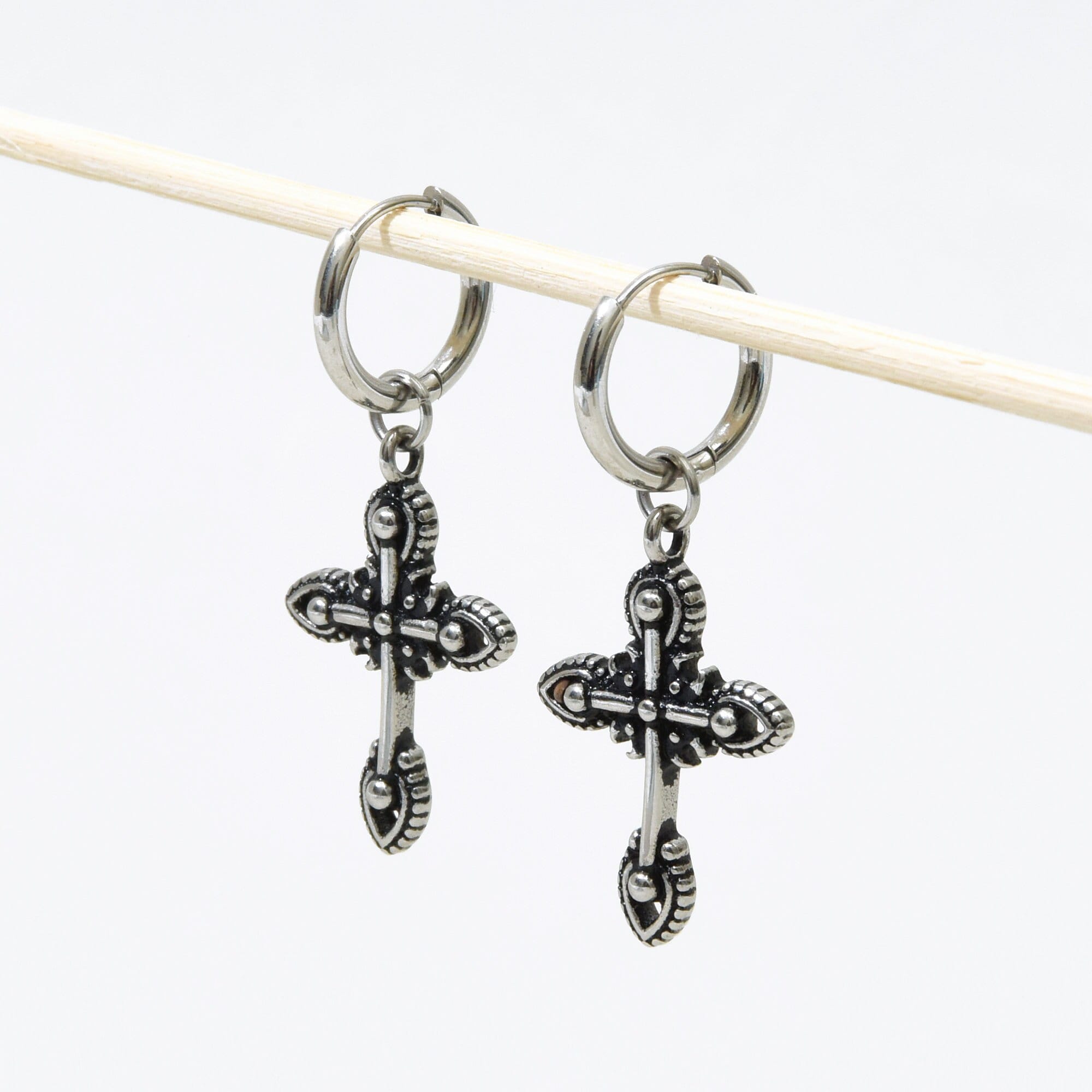 Bts Earrings Hoop Drop Earrings Bts Jimin Earrings Cross