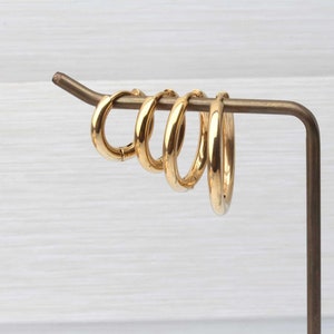 Bts ohrringe 3mm dick gold creolen dicke gold ohrringe baumeln ohrringe ohrringe jungkook creolen creolen gold