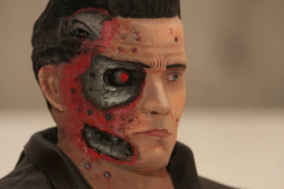 Terminator T 800 Scale 1 3 Etsy