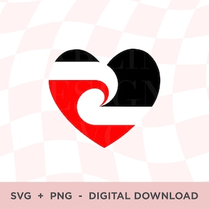 マオリ ハート SVG、マオリ ハート フラグ、ニュージーランド フラグ Svg ファイル、トイトゥ テ ティリティ、アオテアロア PNG、キウィアナ、ニュージーランド クリップアート、ニュージーランド マオリ シンボル
