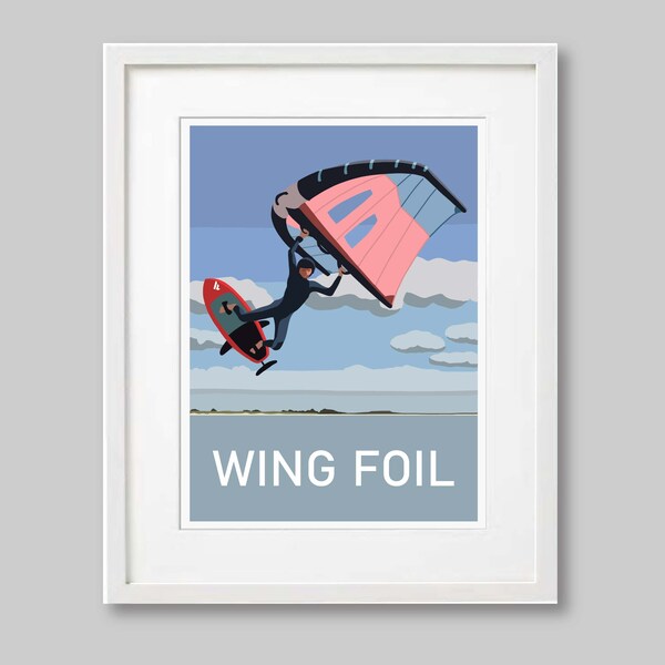 Wing Foil Print 2