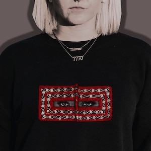 Borqe Sweatshirt, Crewneck Sweatshirt, Unisex, Persian Design, Gift for Him, Gift for Her, Burqa, Made in Canada