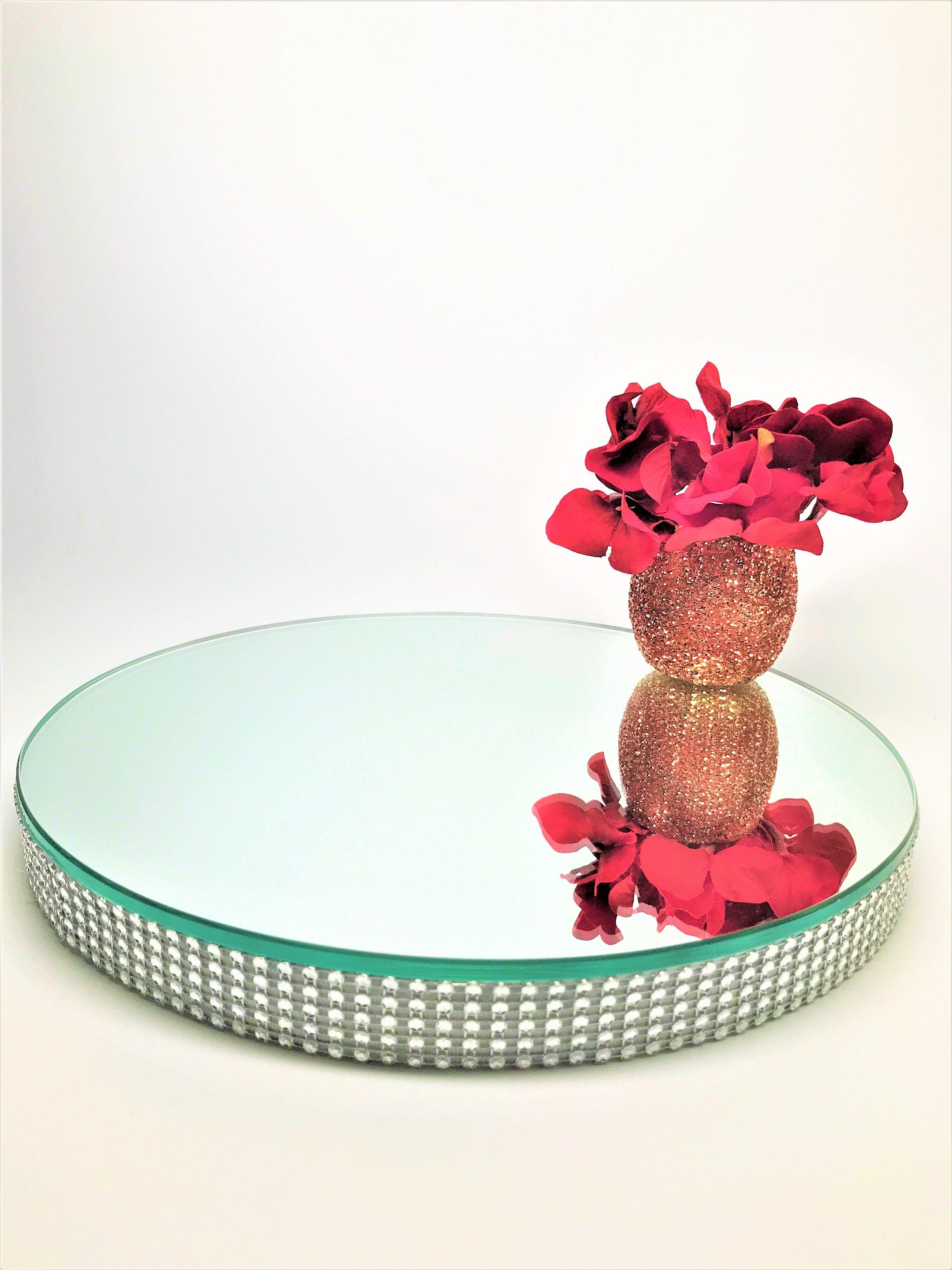 12 Mirror Centerpiece Base for Wedding/Party Table Etsy