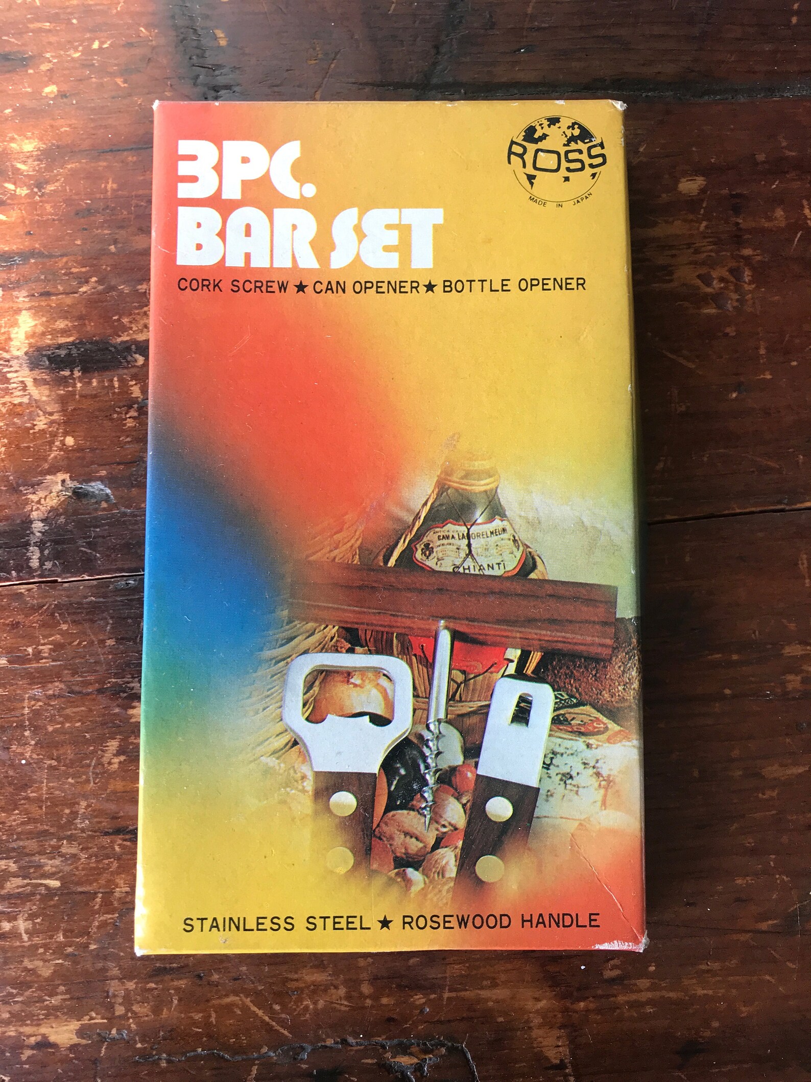 Retro Bar Set Barware Three Piece Bar Set in Original Box | Etsy