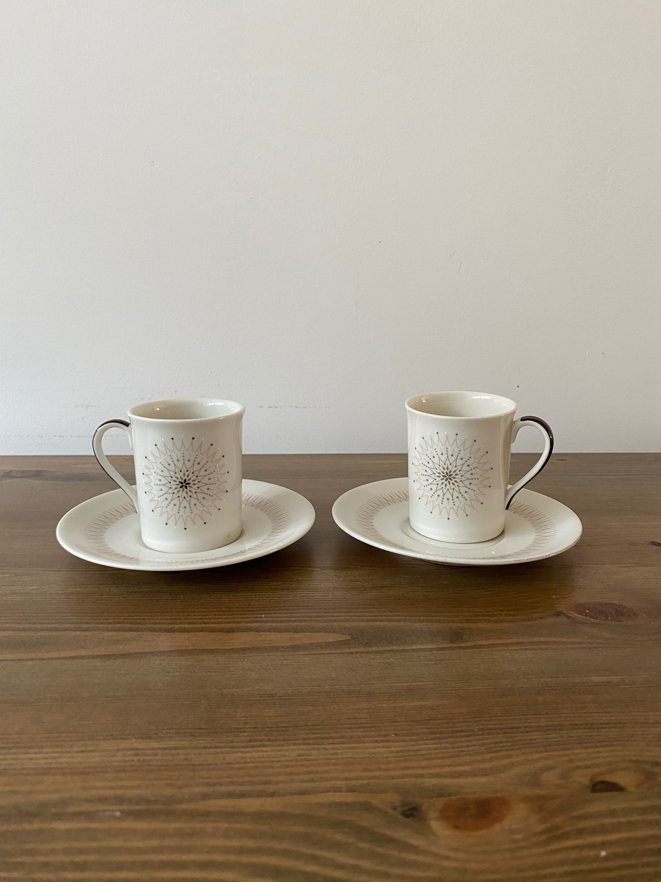 Royal Doulton Coffee Studio Espresso Cups And Saucers (Set Of 4) Multi