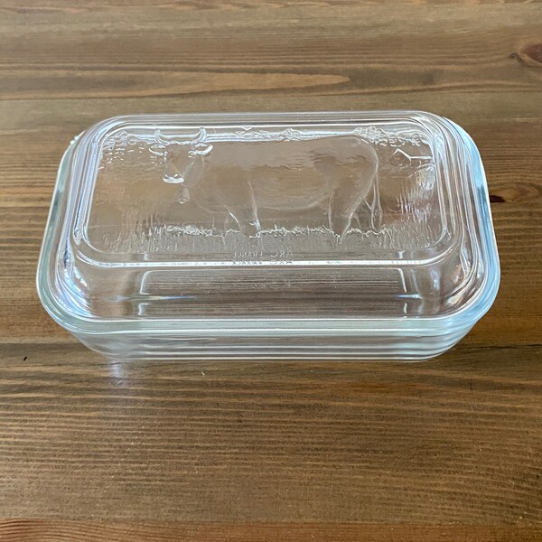 Retro Butter Dish Etsy