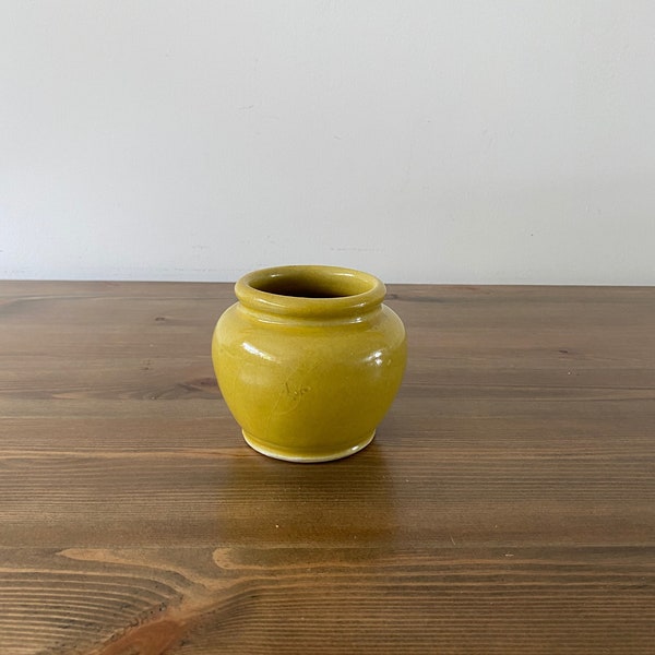 Mustard Yellow Vase Etsy