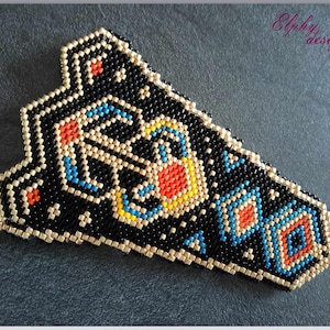 Estuche de tijeras con cuentas - ESCARABAJO SAGRADO