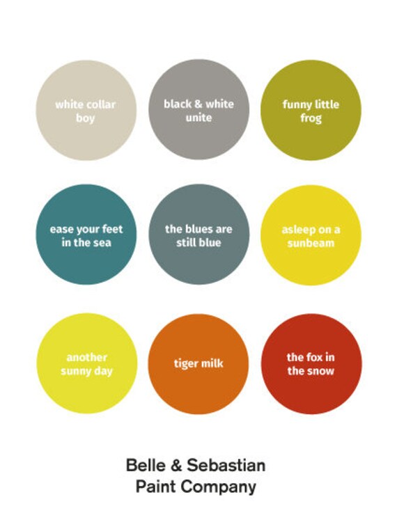 White Paint Chart