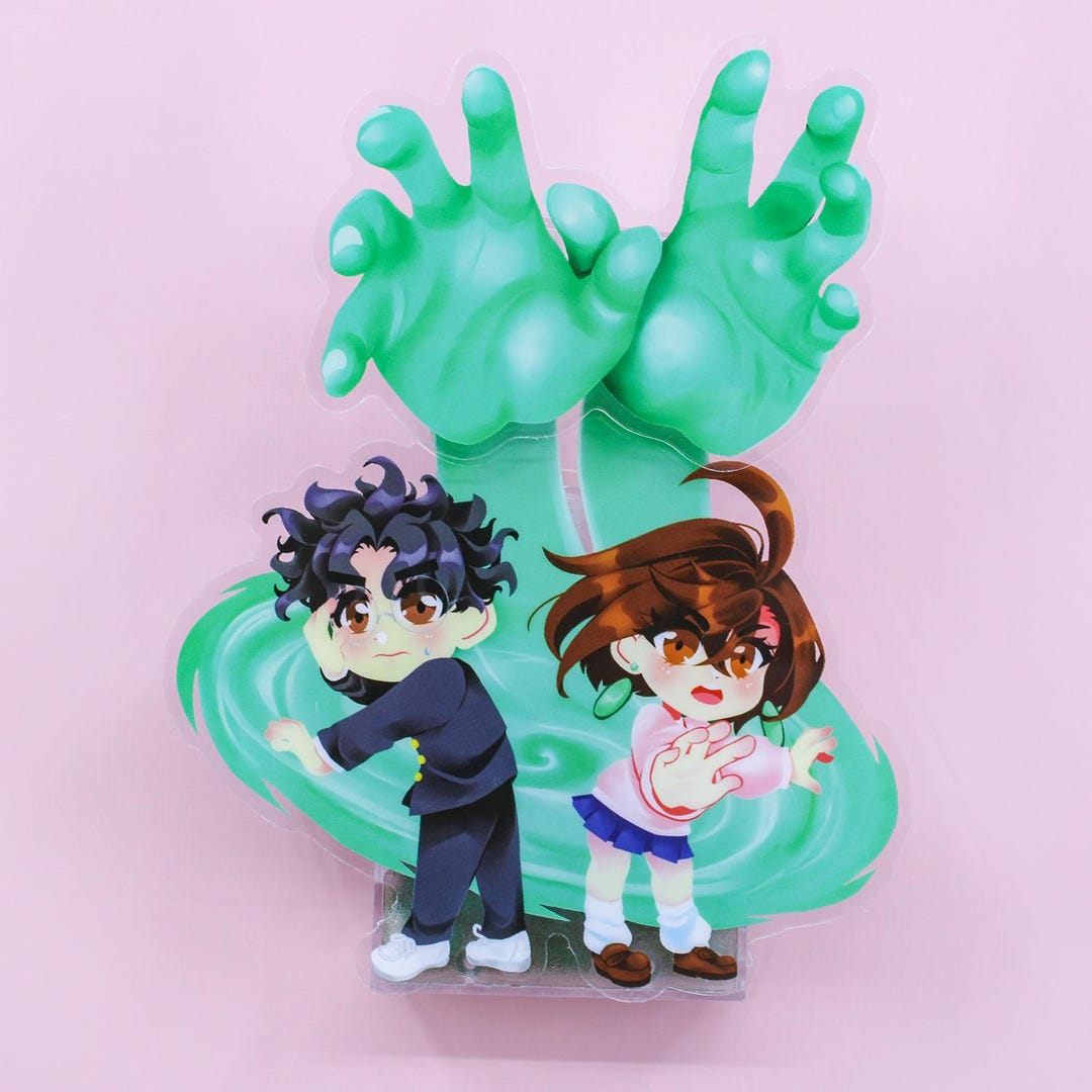 Mokarun Moving Standee | Acrylic Stand 5 Inches Battery Powered | Alien ...