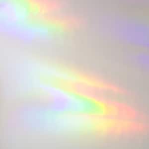 Oil slick Holographic Transparent Self Adhesive Film Small Sheet | Different Sizes Available | For Scrapbooking Buttons Prints