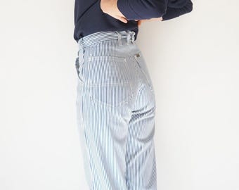 パンツ 90s Lee hickory painter baggy wide pants Kapital 10oz Painter PORT Baggy Pants, Hickoree Stripe