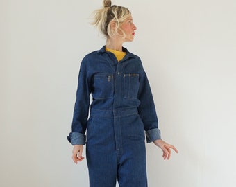1960s DENIM COVERALL/36サイズ/ビンテージ 1960s DENIM COVERALL/36サイズ/ビンテージ