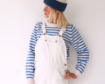 Vintage Hickory Stripe Lee Overalls Sz. 26 | Striped Engineer